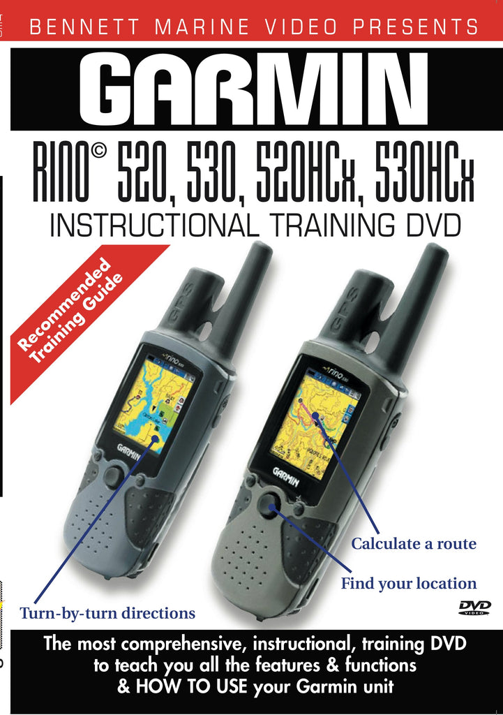 Garmin Rino 520, 530, 520HCx, 530HCx (DVD)