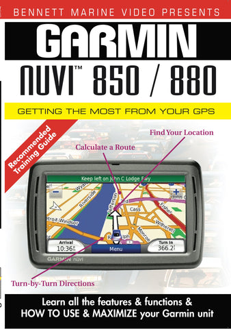Garmin Nuvi 850/880 (DVD)