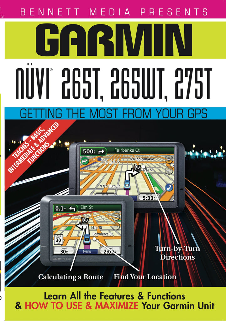 Garmin Nuvi 265t, 265wt, 275t (DVD)