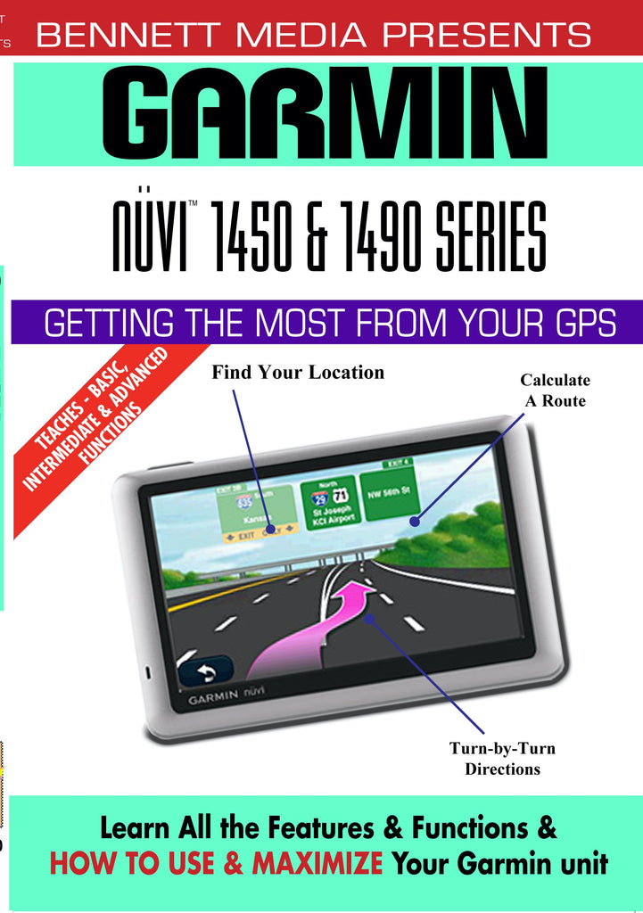 Garmin Nuvi 1400 Series (1450, 1450T, 1450 LM, 1450 LMT) (DVD)
