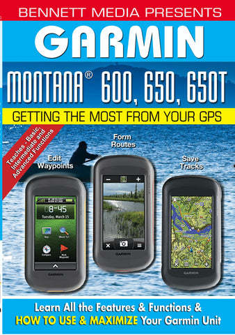 Garmin Montana 600, 650, 650T (DVD)