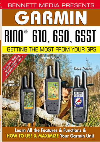 Garmin Rino 610, 650, 655T (DVD)