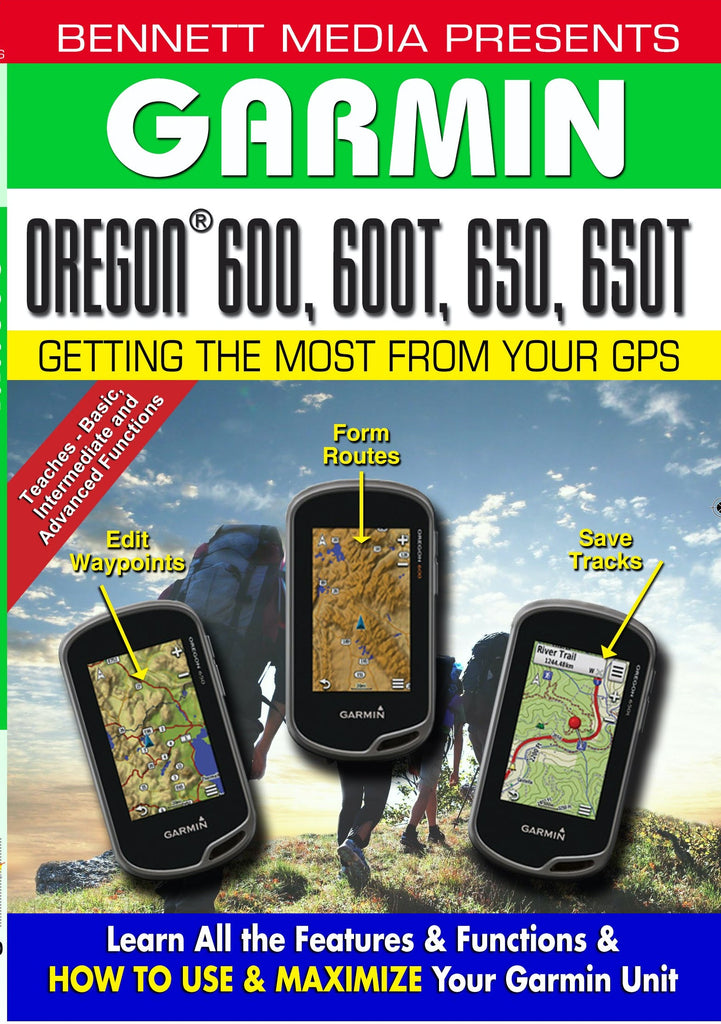 Garmin Oregon 600, 600T, 650, 650T (DVD)