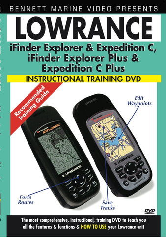 Lowrance Explorer C/Plus, Expedition C/Plus Gps (DVD)