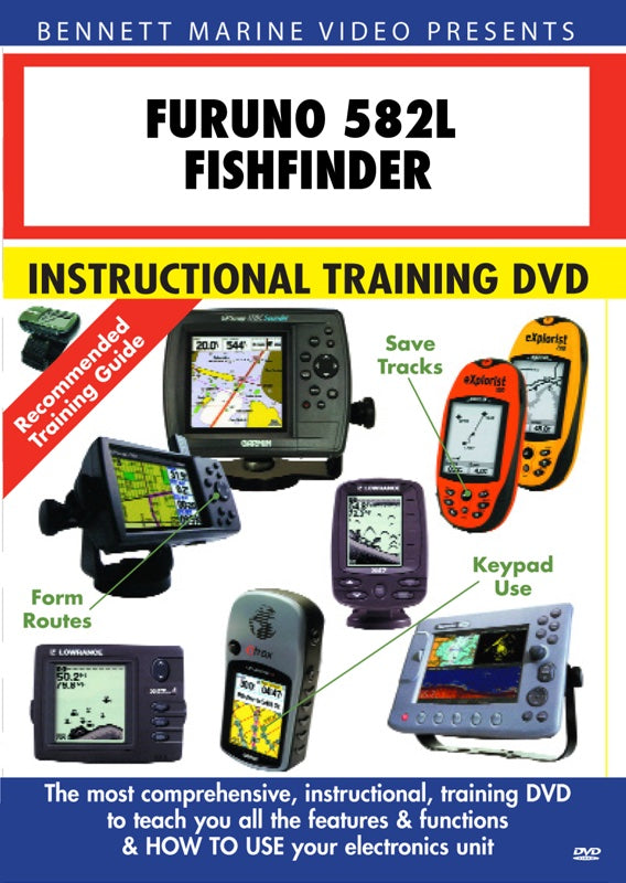 Furuno 582L Color Fishfinder (DVD)