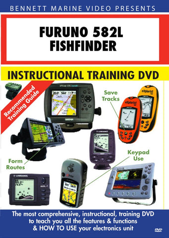 Furuno 582L Color Fishfinder (DVD)