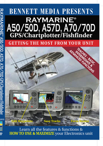 Raymarine A50/A50D, A57D, A70/A70D GPS/Chartplotter/Fishfinder (DVD)